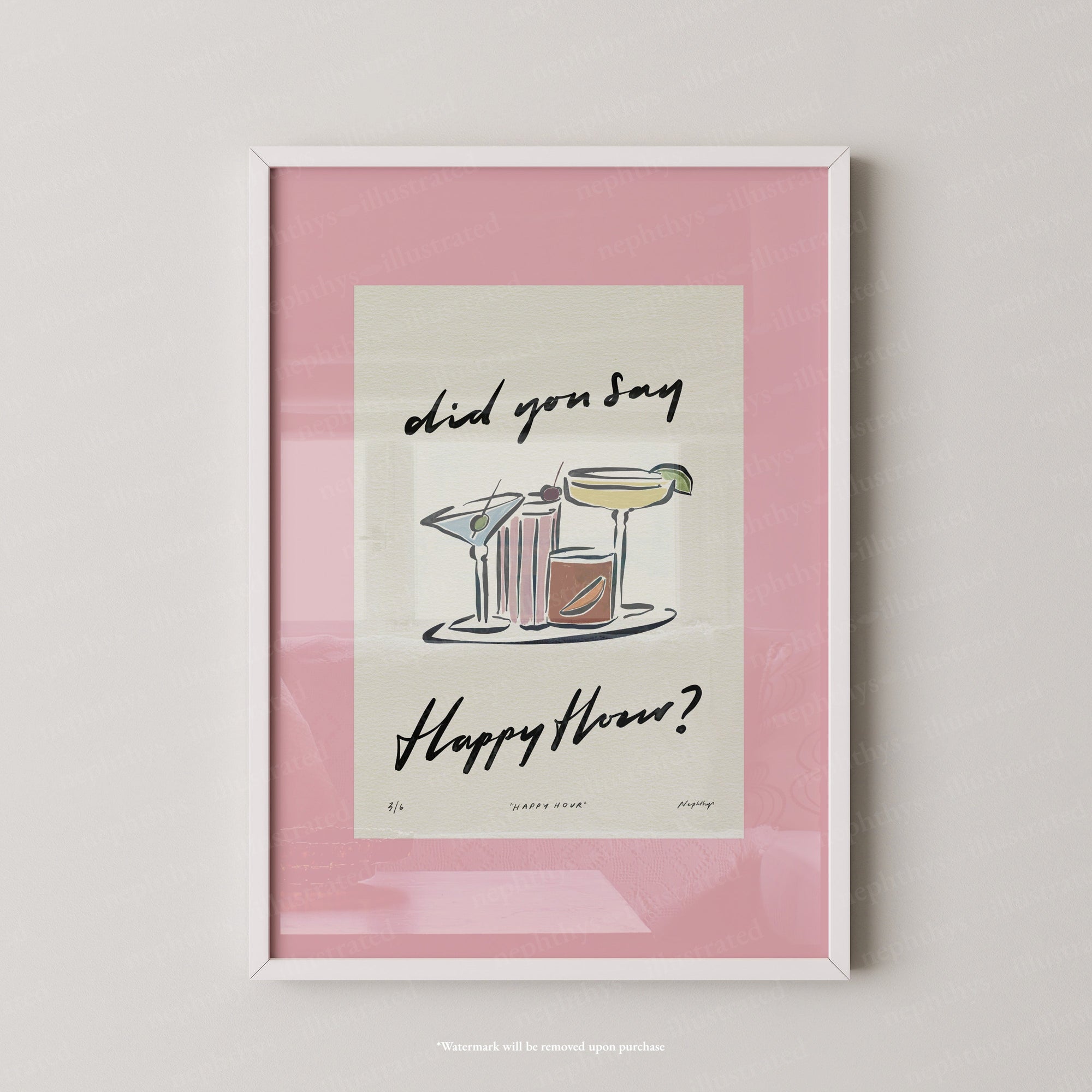 Happy Hour Print