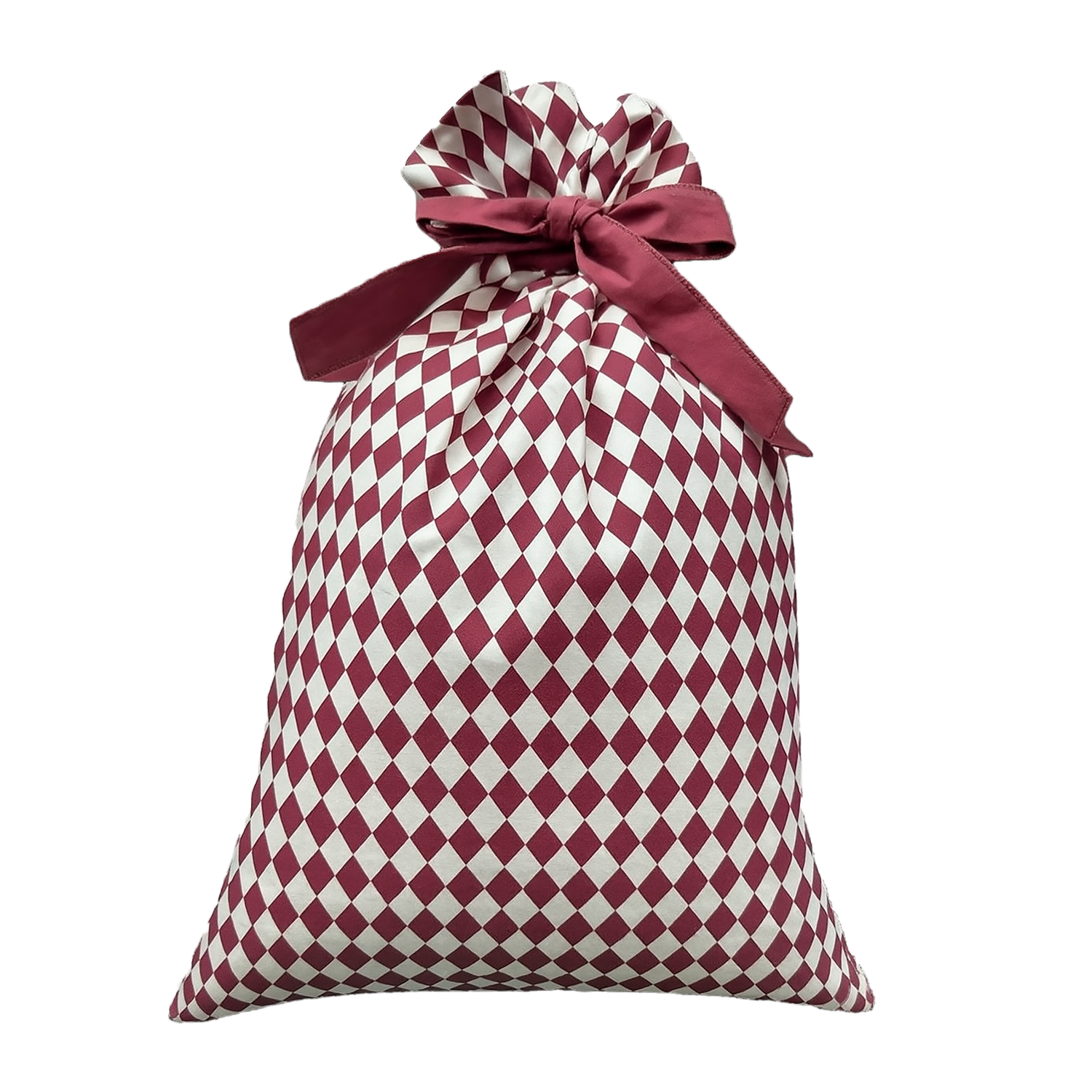 Harlequin Santa Sack - Mulled Wine