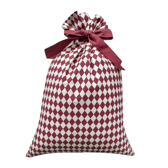 Harlequin Santa Sack - Mulled Wine