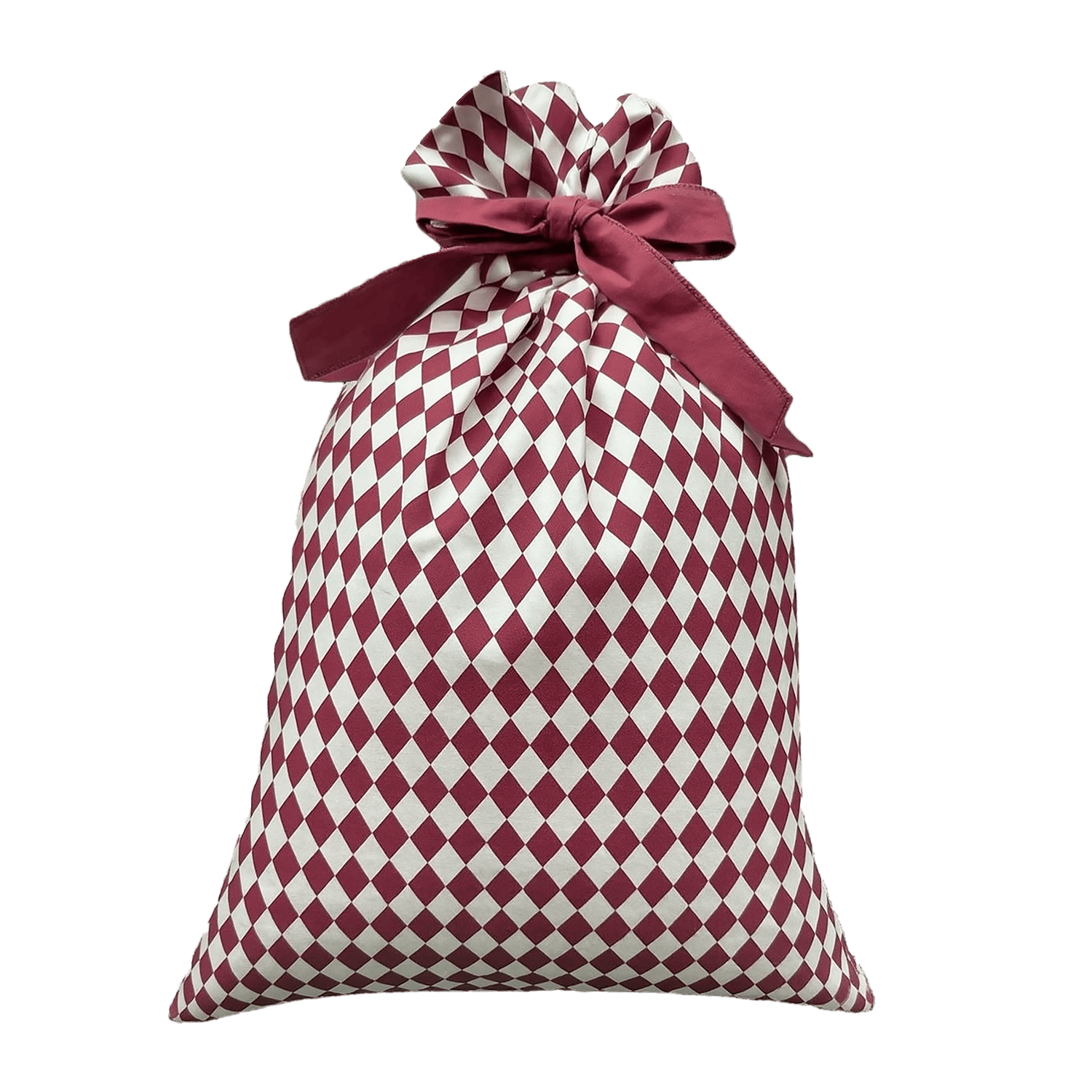 Harlequin Santa Sack - Mulled Wine
