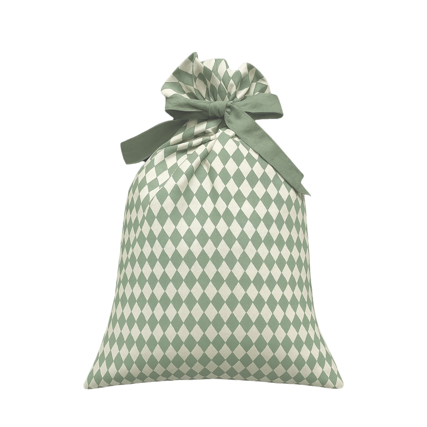 Harlequin Santa Sack - Winter Pine