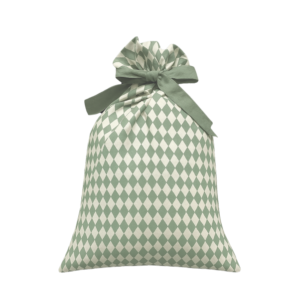 Harlequin Santa Sack - Winter Pine