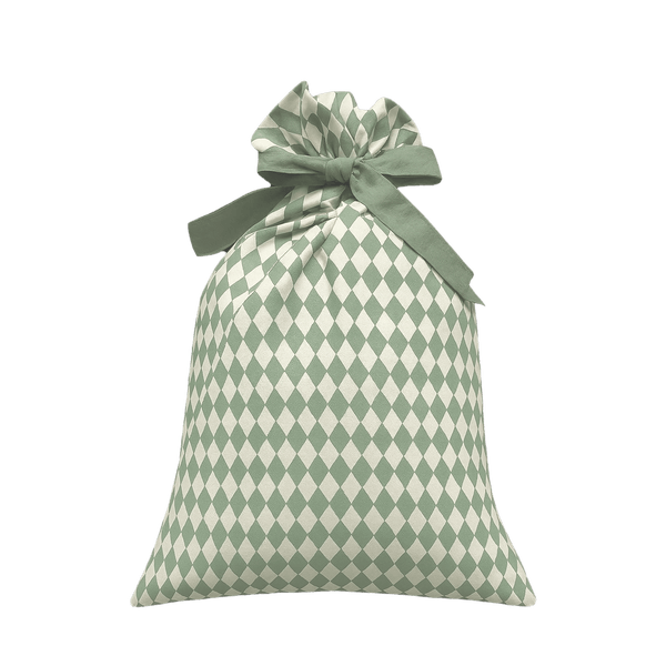 Harlequin Santa Sack - Winter Pine