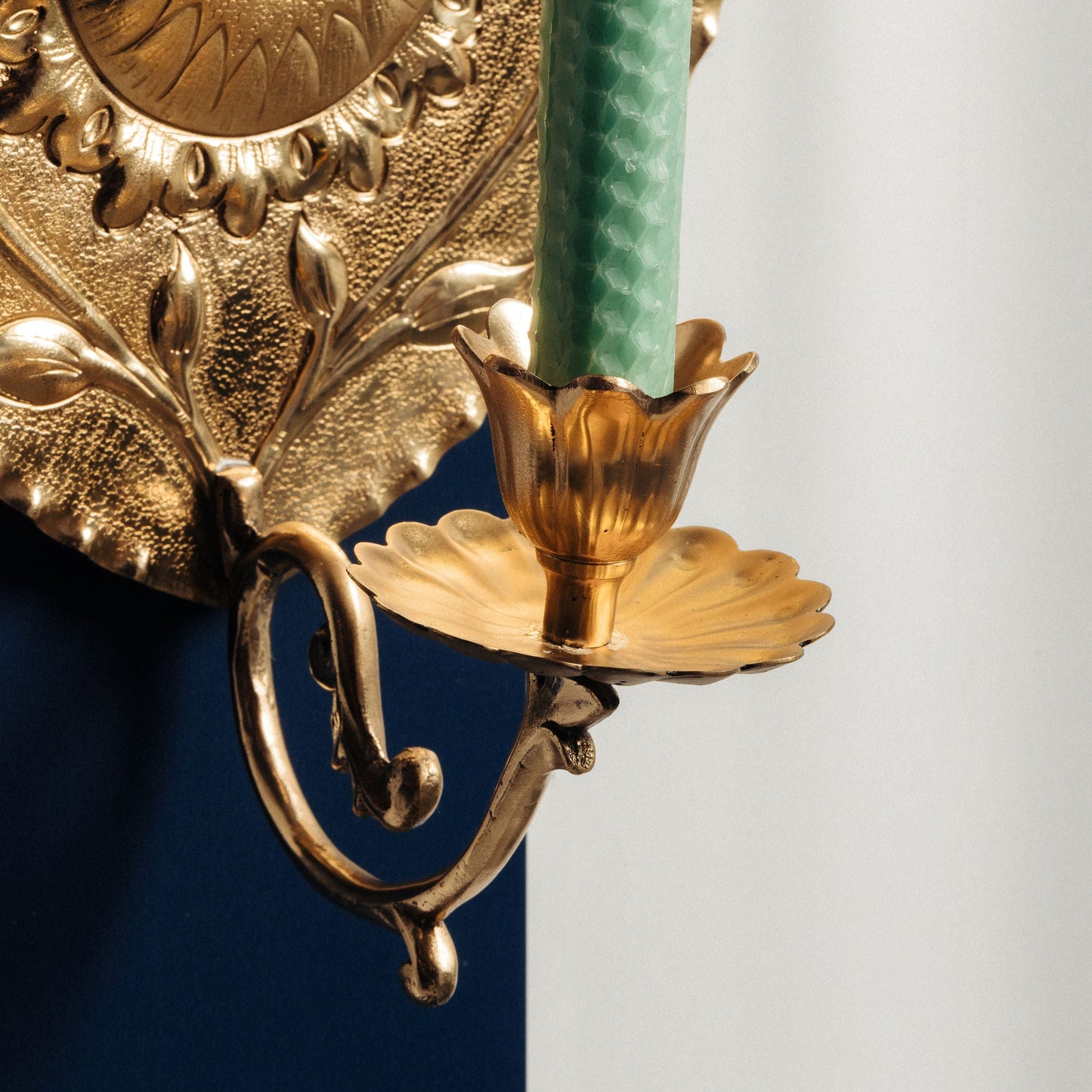 Buttercup Brass Wall Sconce