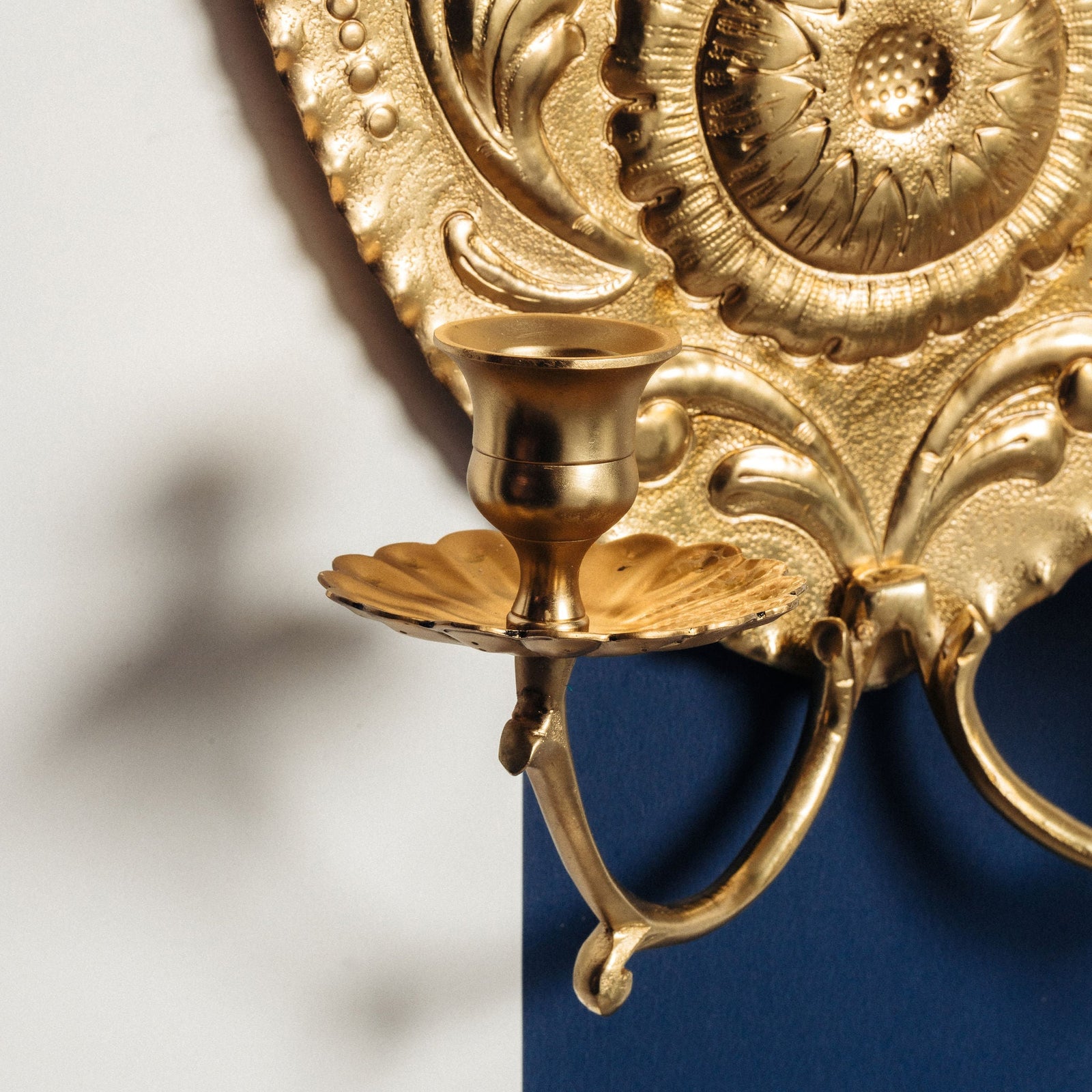 Daisy Brass Wall Sconce