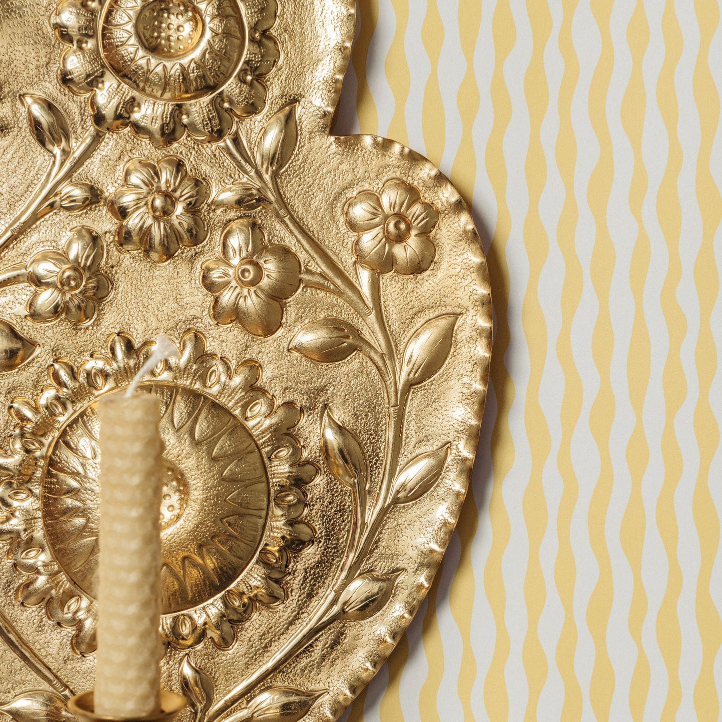 Buttercup Brass Wall Sconce