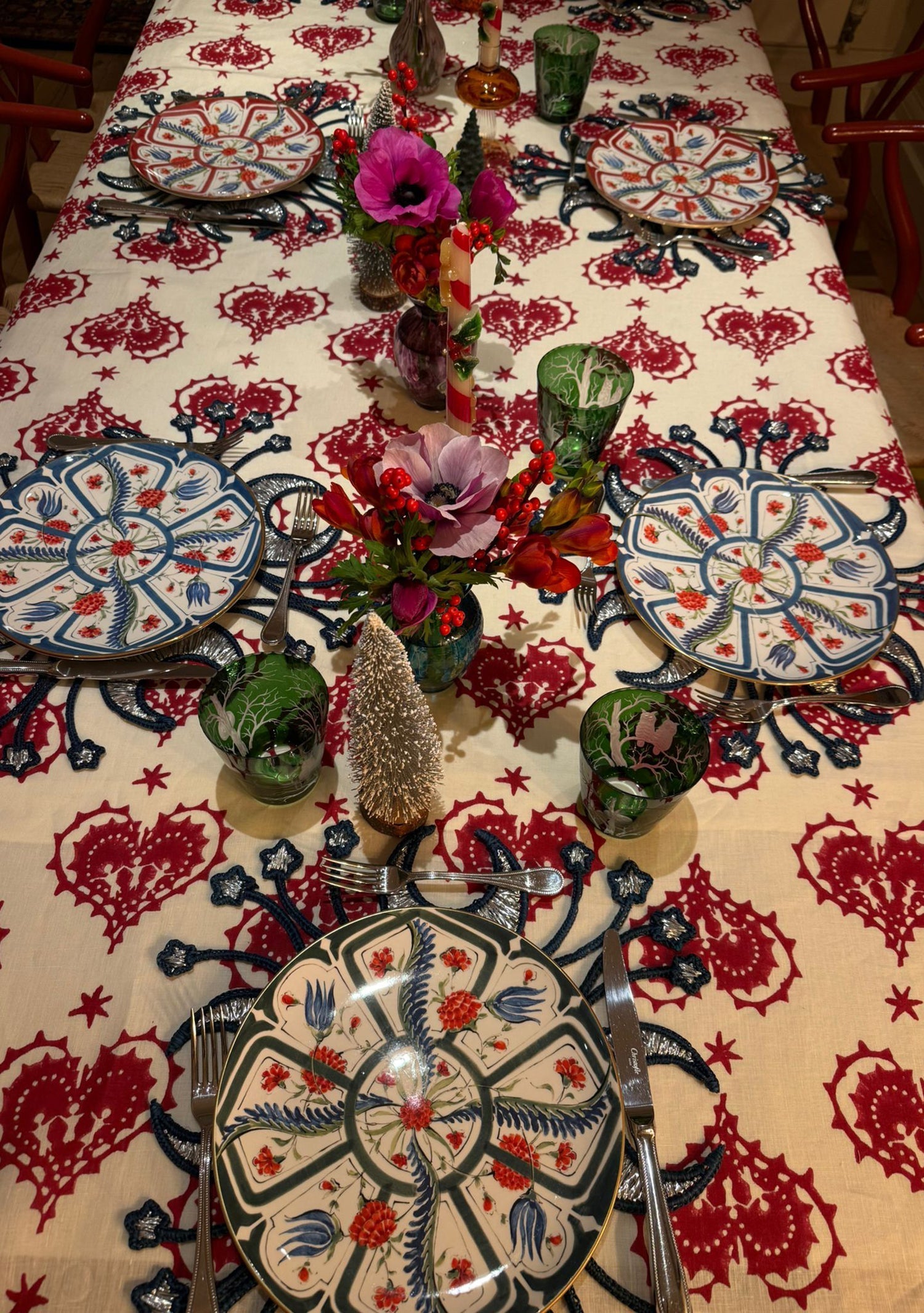 Heart Tablecloth