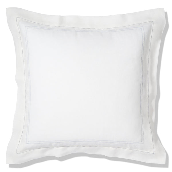 Pillowcase Hemstitch Chambray Blue