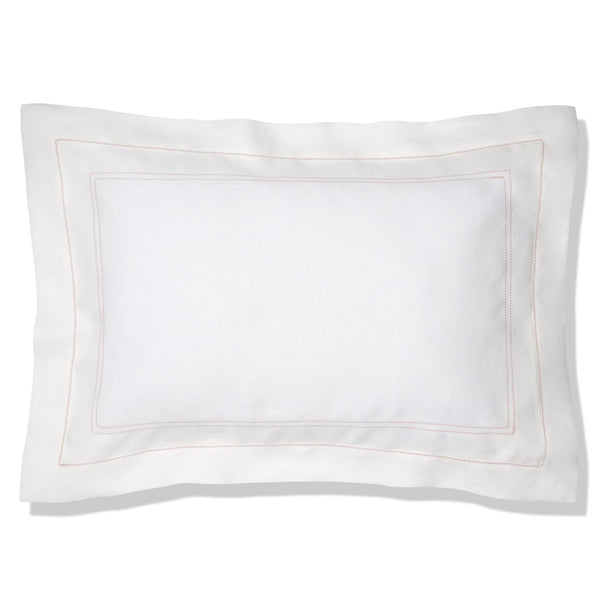 Bed Linen Set Hemstitch Coral