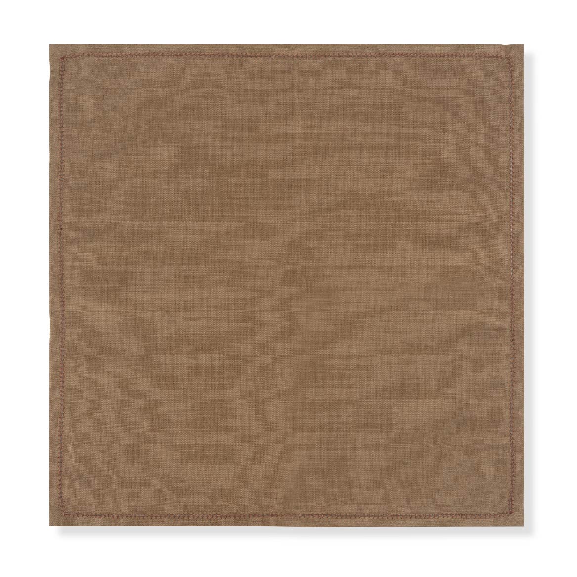 Set of Bronze Napkins with Ruslan Floral Embroidery