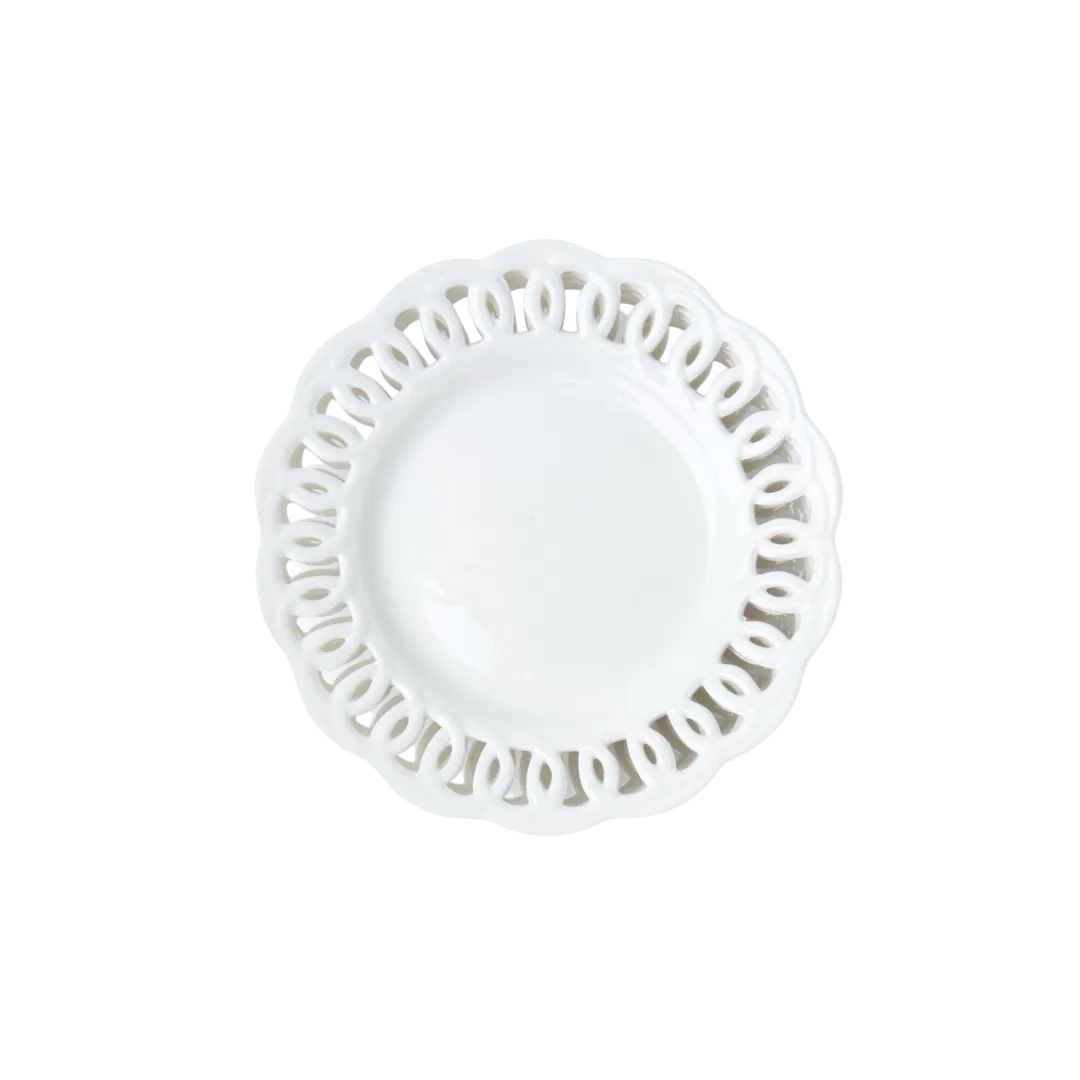 White Lace Starter Plate