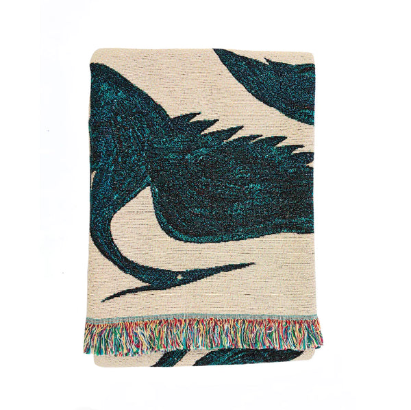 Herons Original Woven Throw