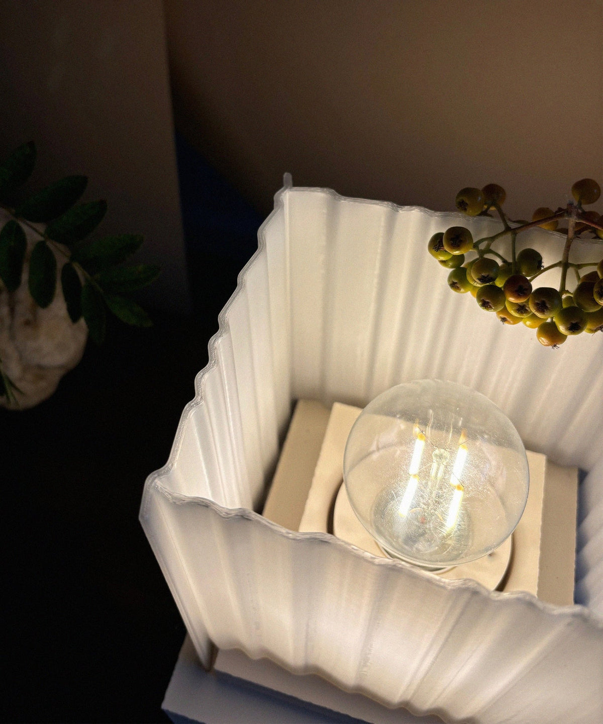 Hiko | 3D-Printed Lamp | Sandstone