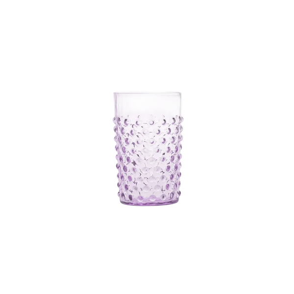 Hobnail Glasses Lilac - Set of 6