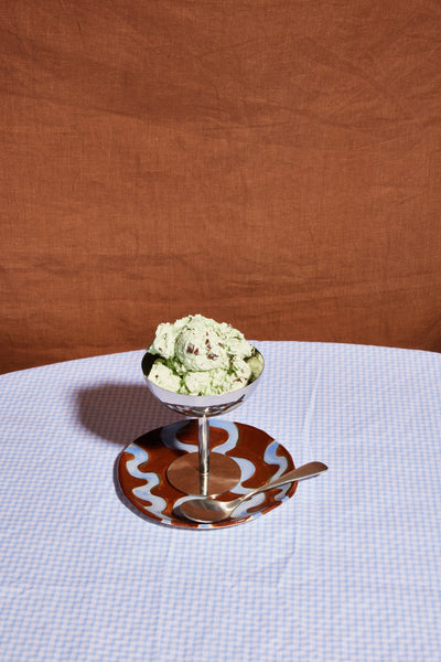 Blueberry Gelato Dessert Plate