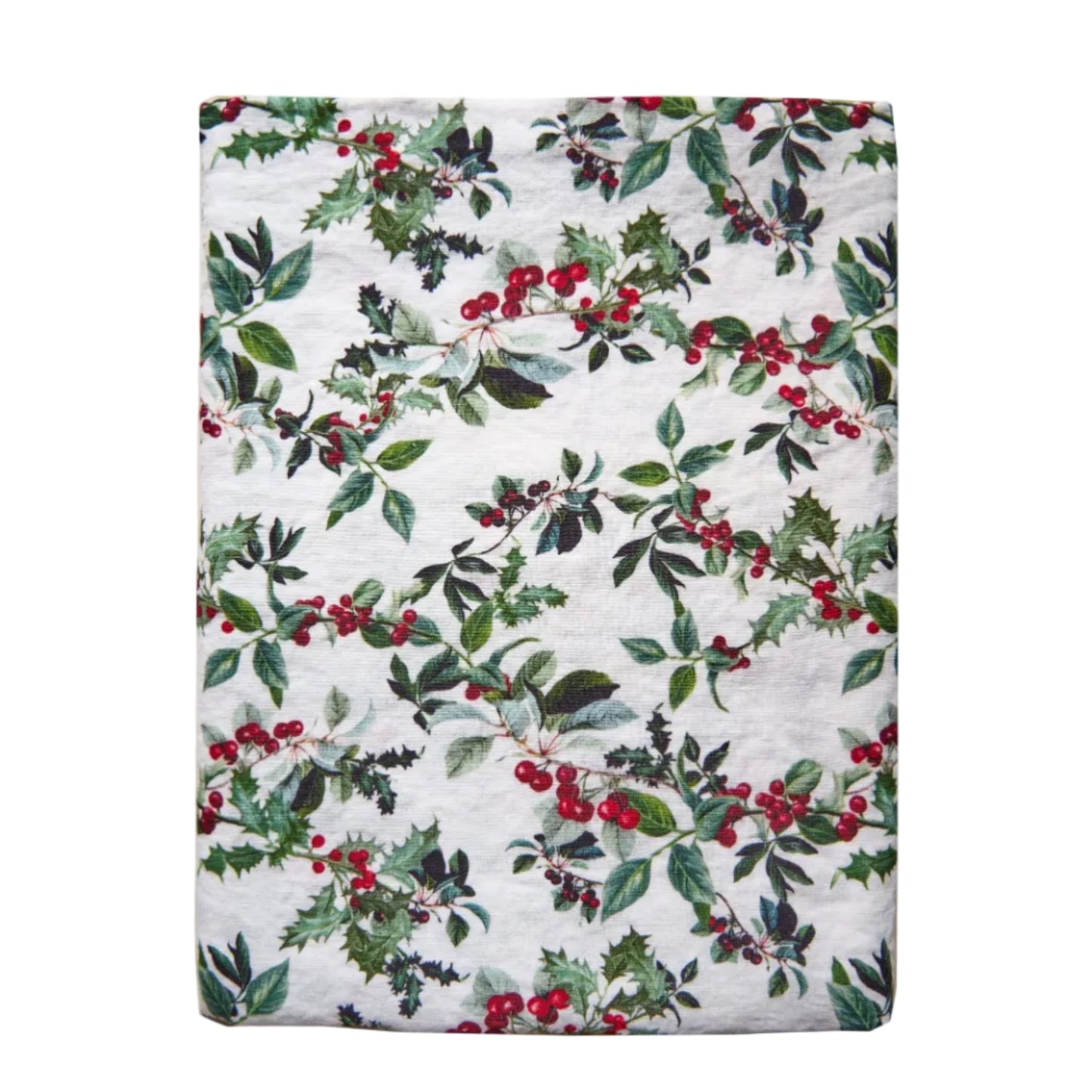 Holly Linen Tablecloth