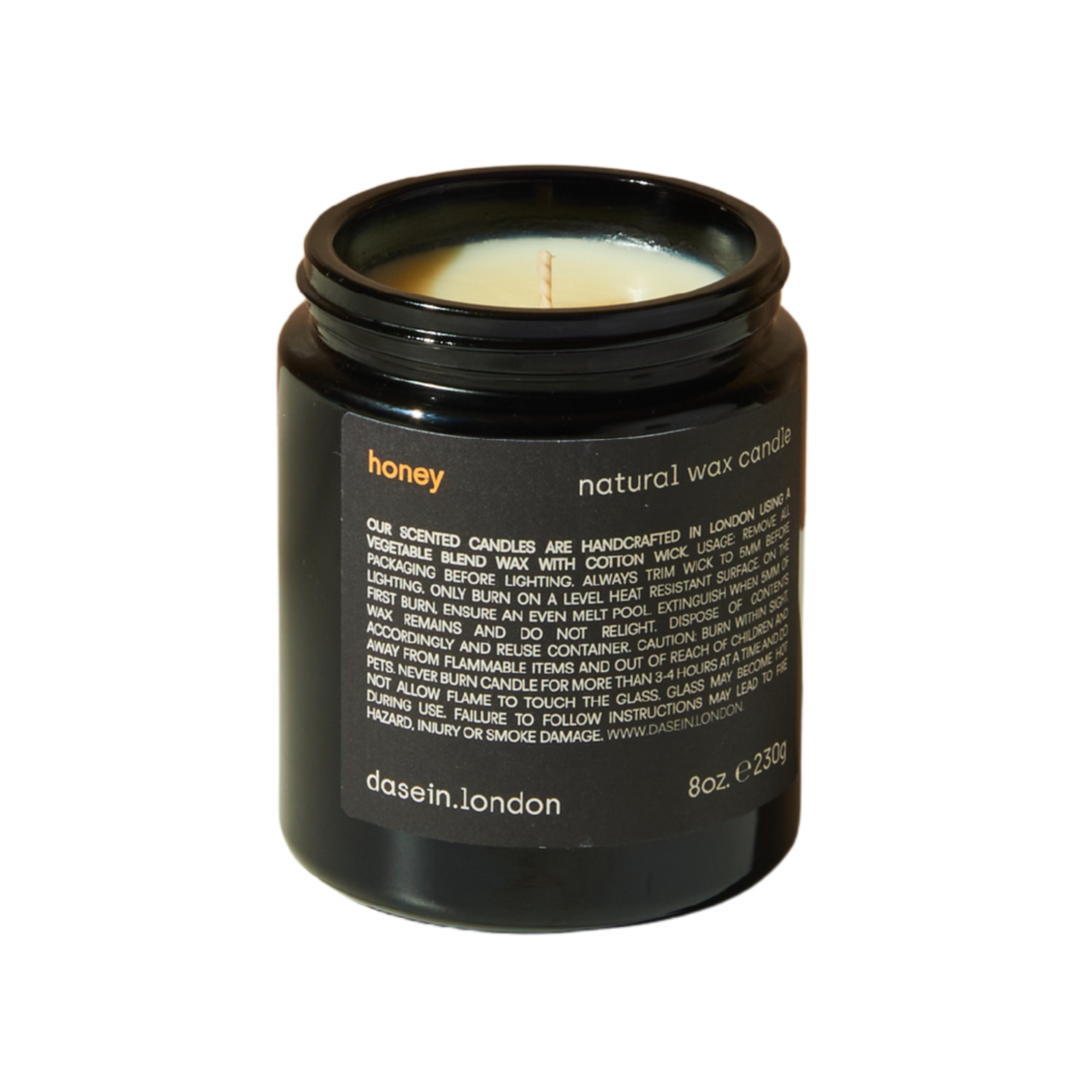 Honey Natural Wax Candle (230g)