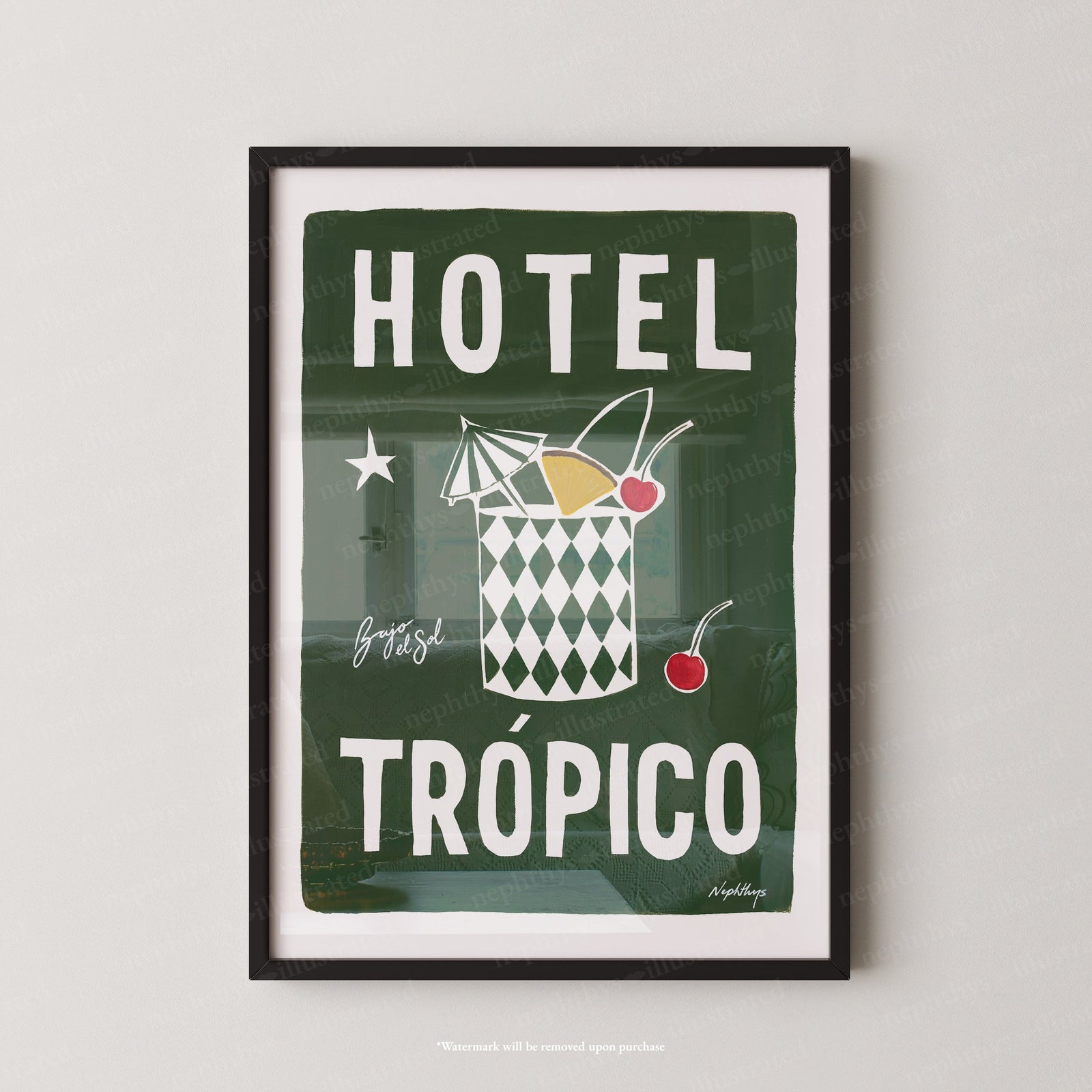 Hotel Tropico Print