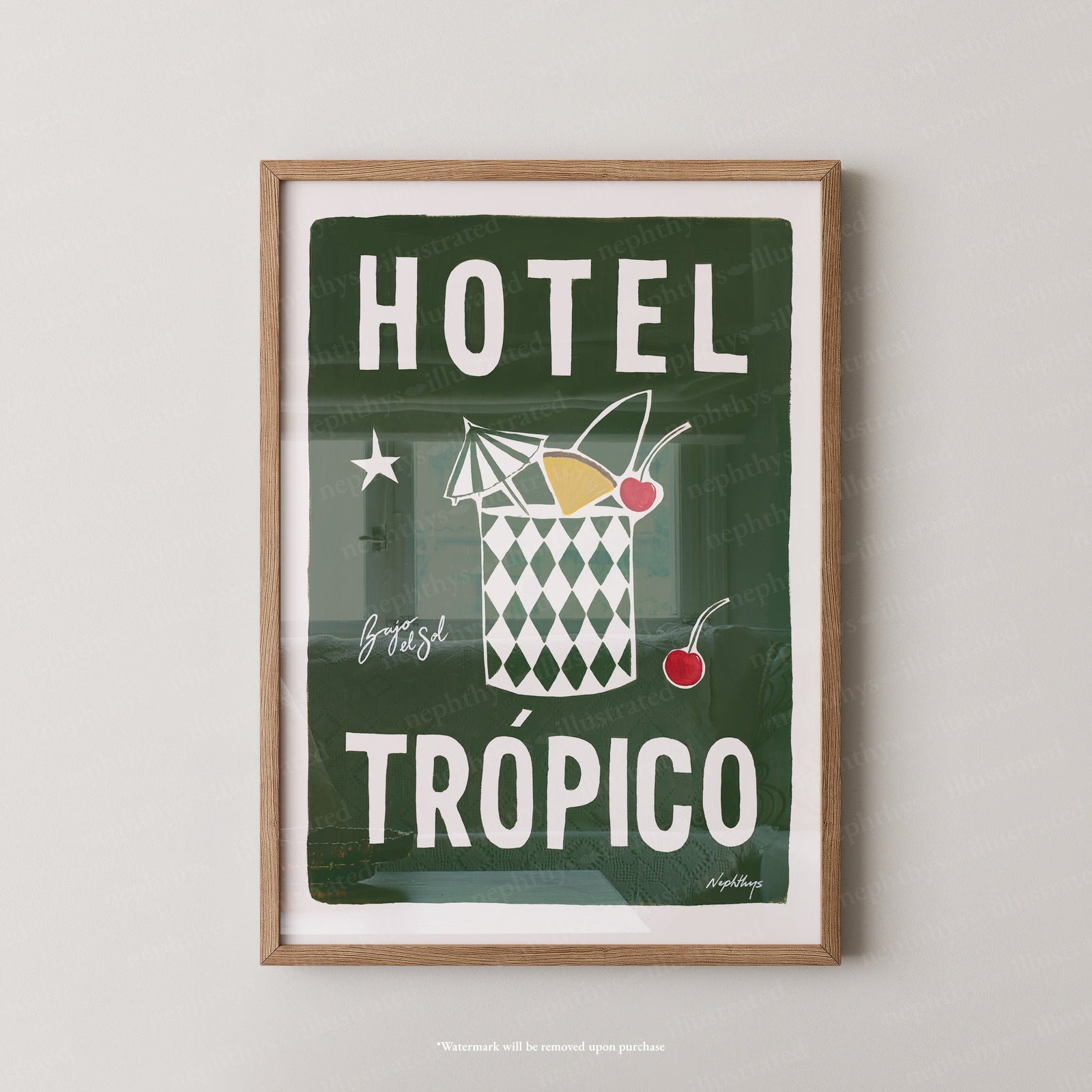 Hotel Tropico Print