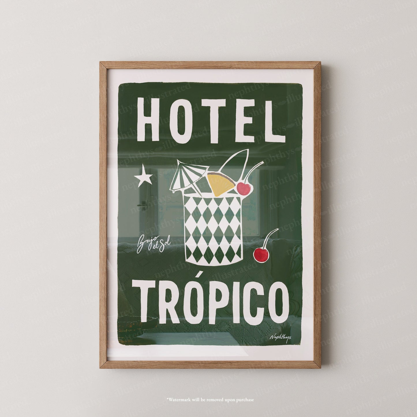 Hotel Tropico Print