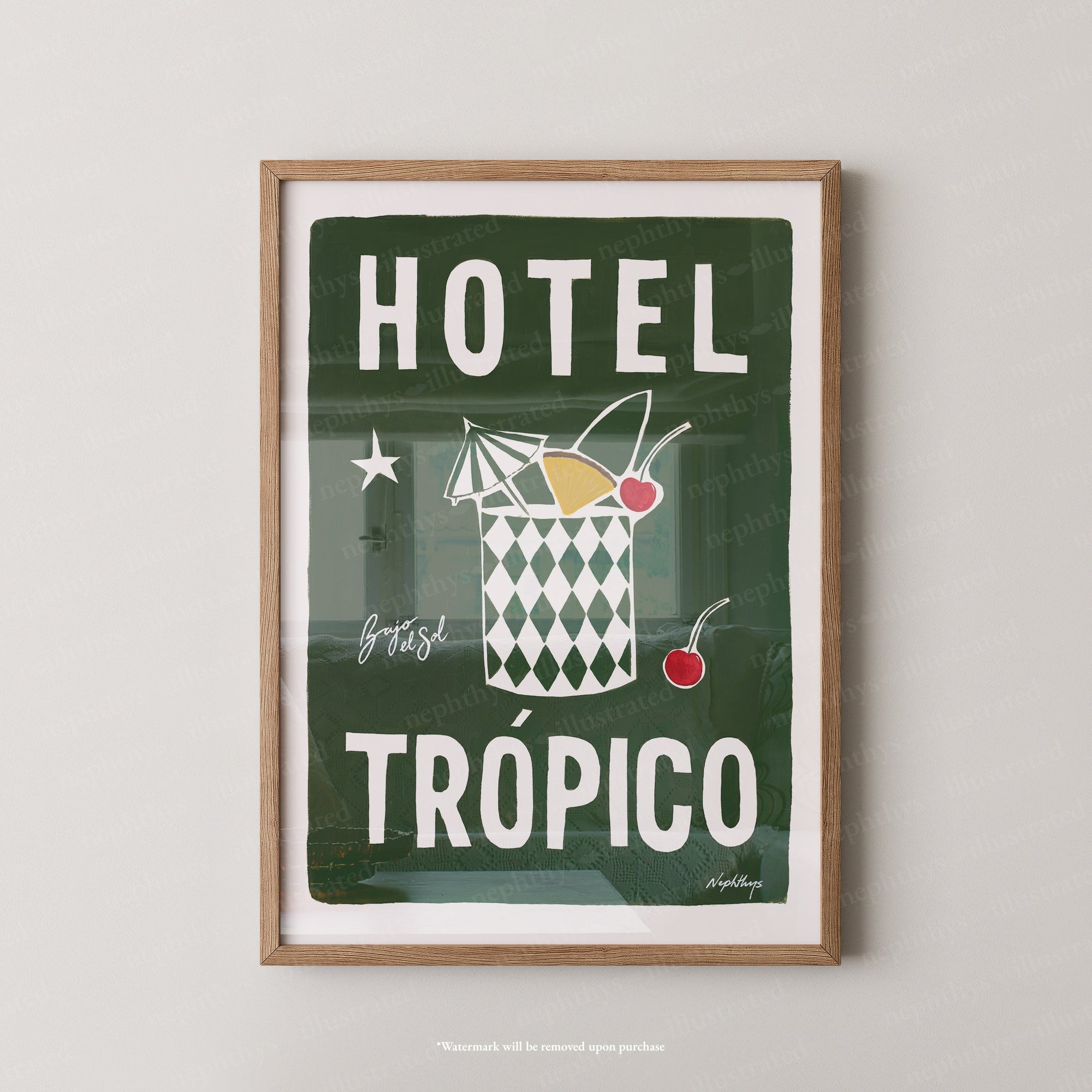 Hotel Tropico Print