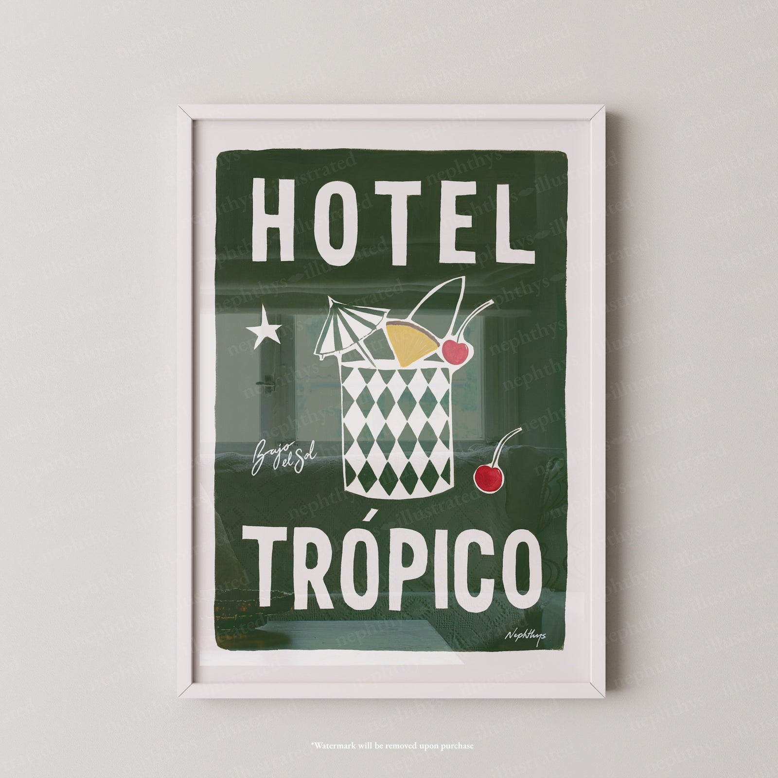 Hotel Tropico Print