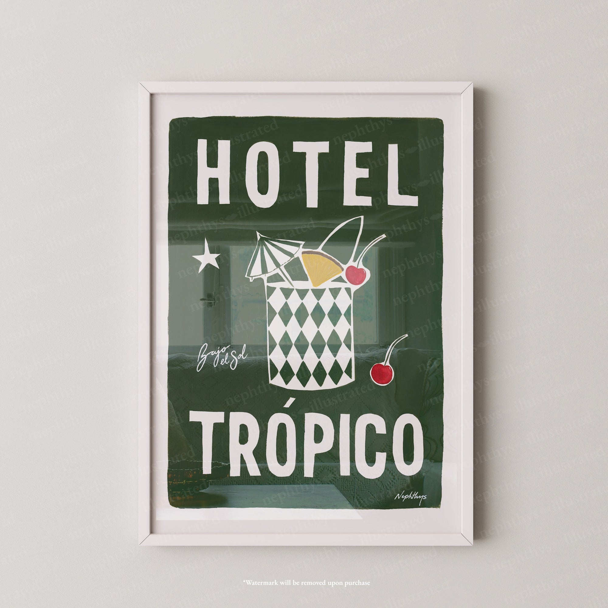 Hotel Tropico Print