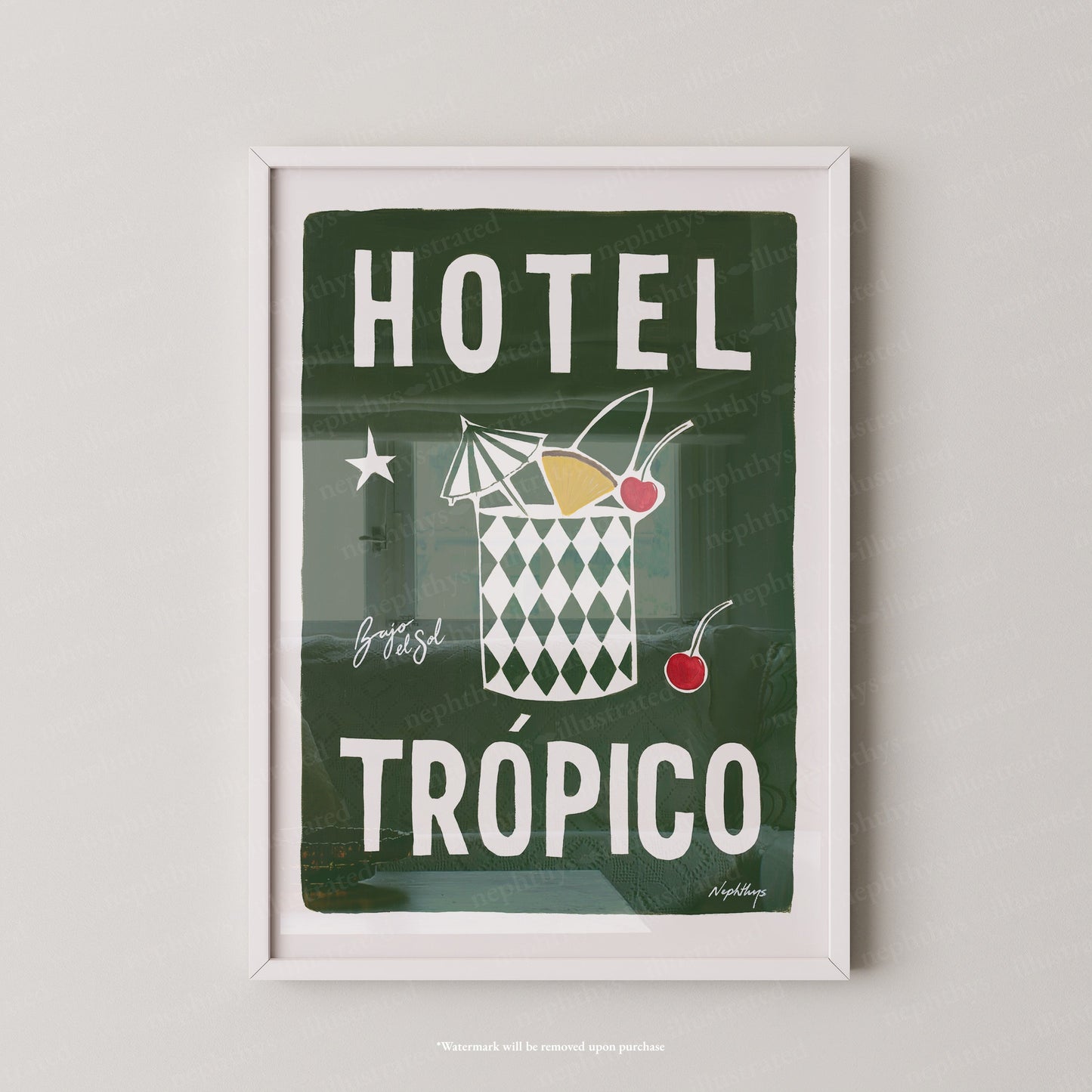 Hotel Tropico Print