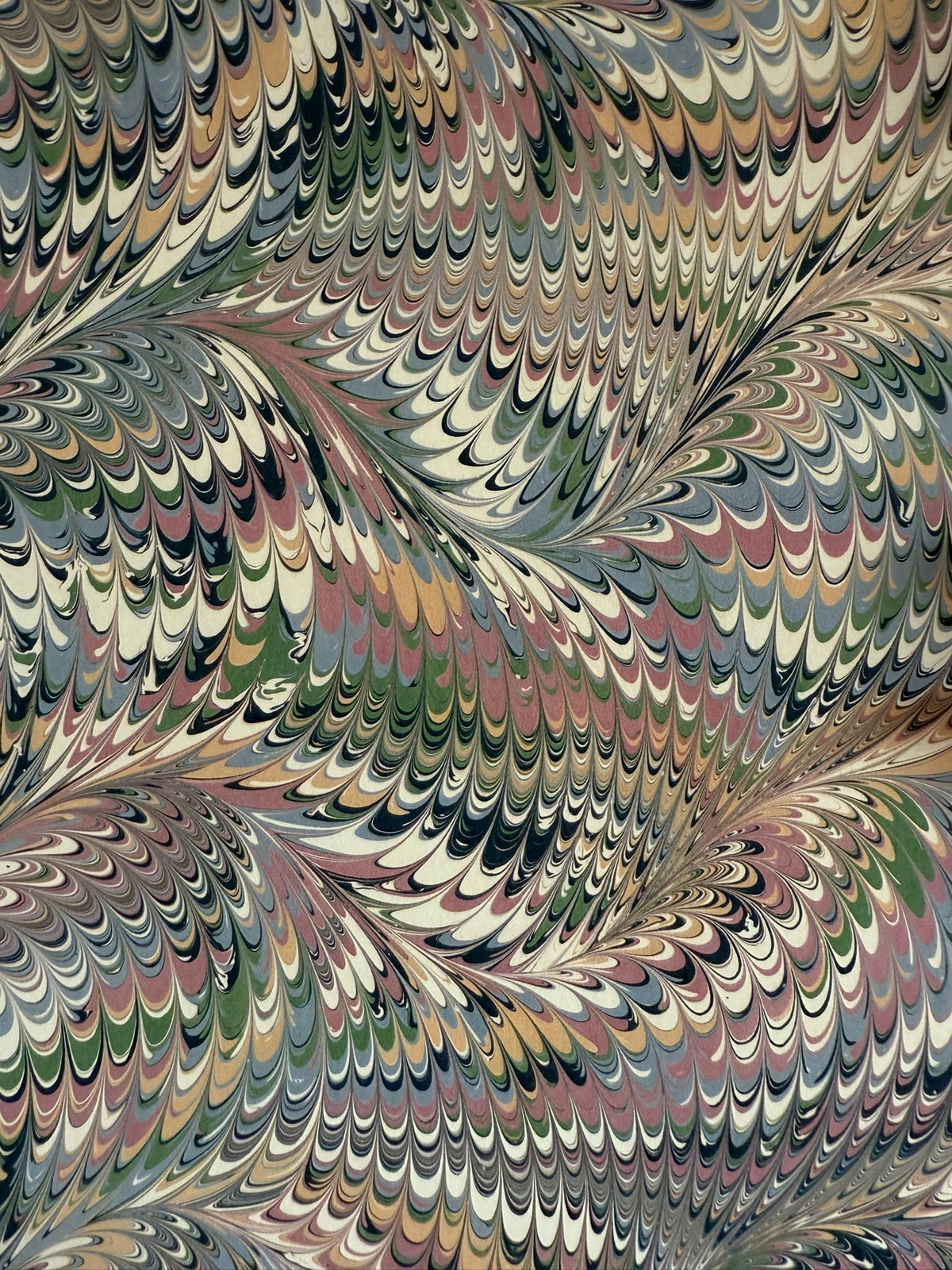 Marbled Wallpaper - 'Whirl' Col: Dalloway - Non-Woven