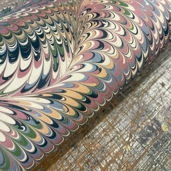 Marbled Wallpaper - 'Whirl' Col: Dalloway - Non-Woven