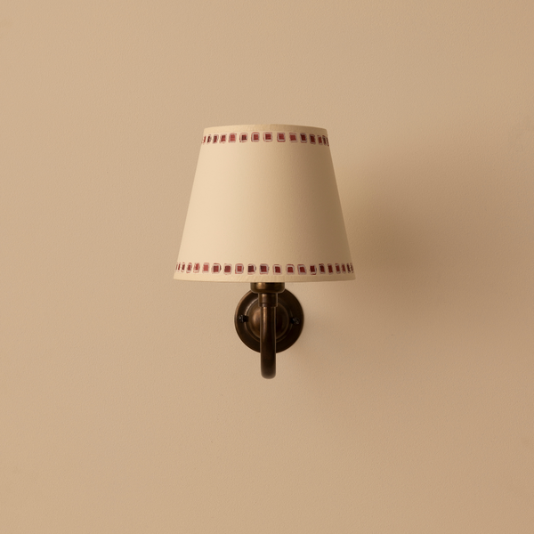 Plum Gemstone Lampshade