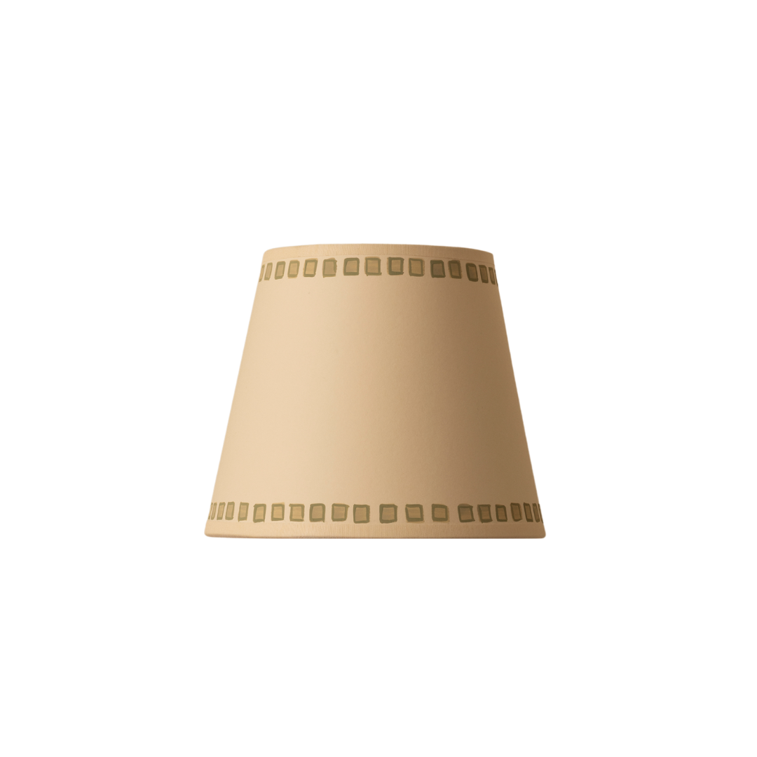 Green Gemstone Trim Lampshade