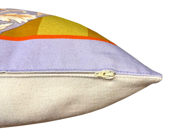 I Melograni Lilac Throw Pillow