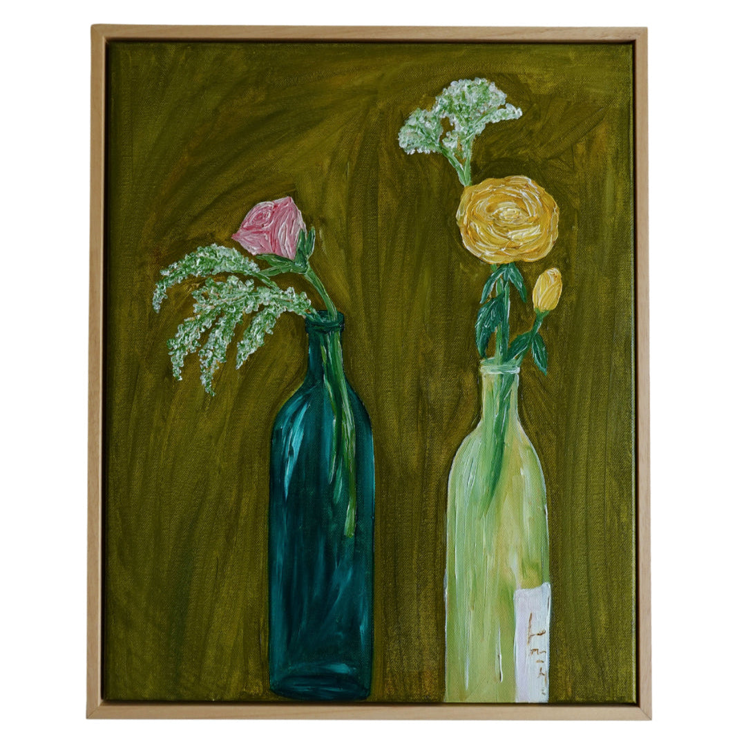 Blooming Booze Painting I