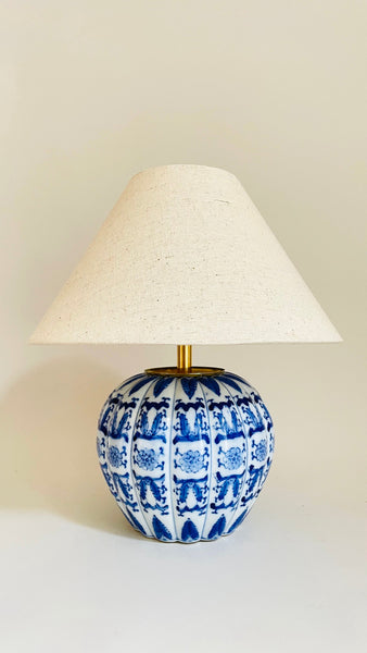 Antique Mini Pumpkin Lamp