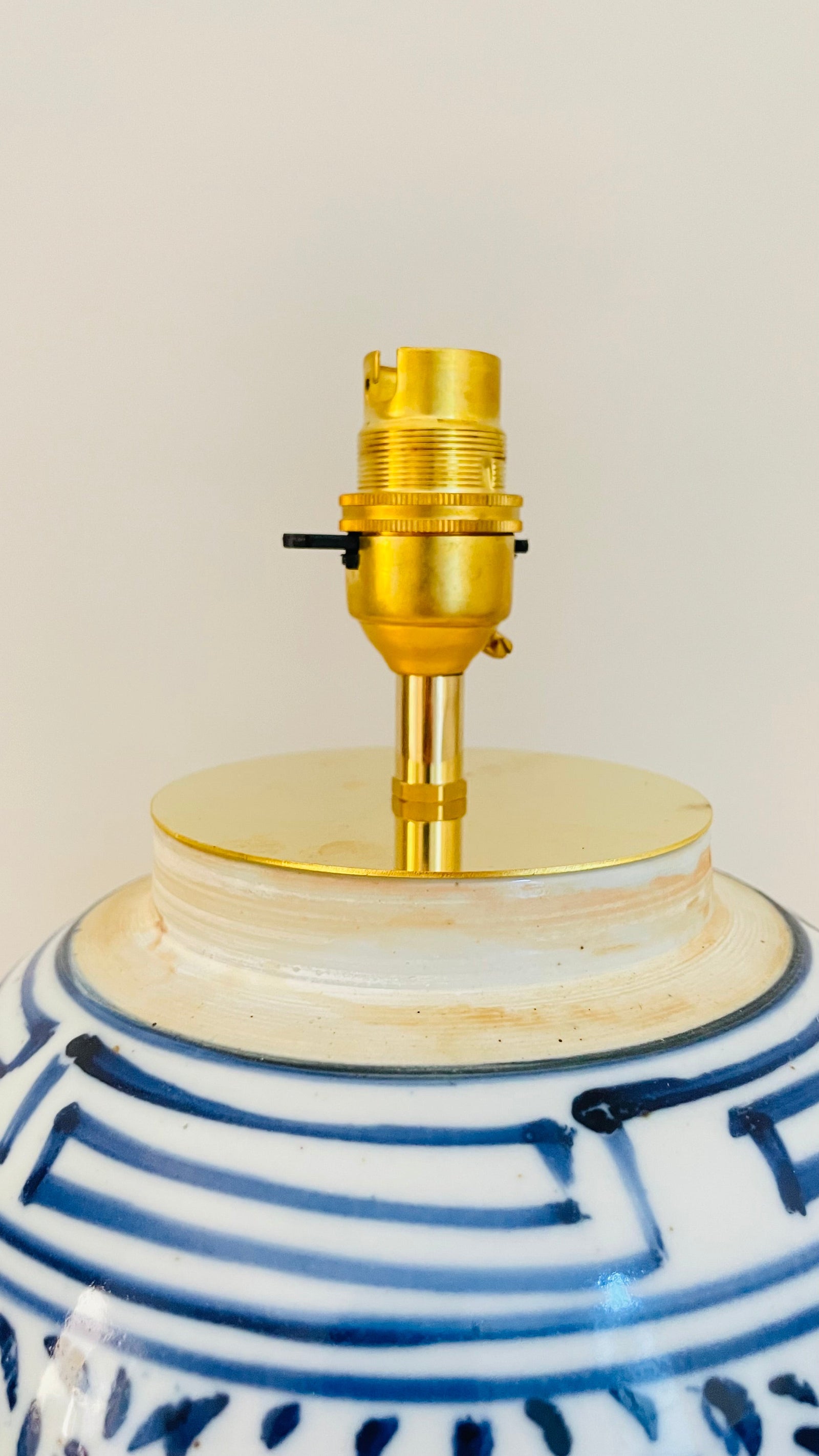 Antique Double Happiness Lamp