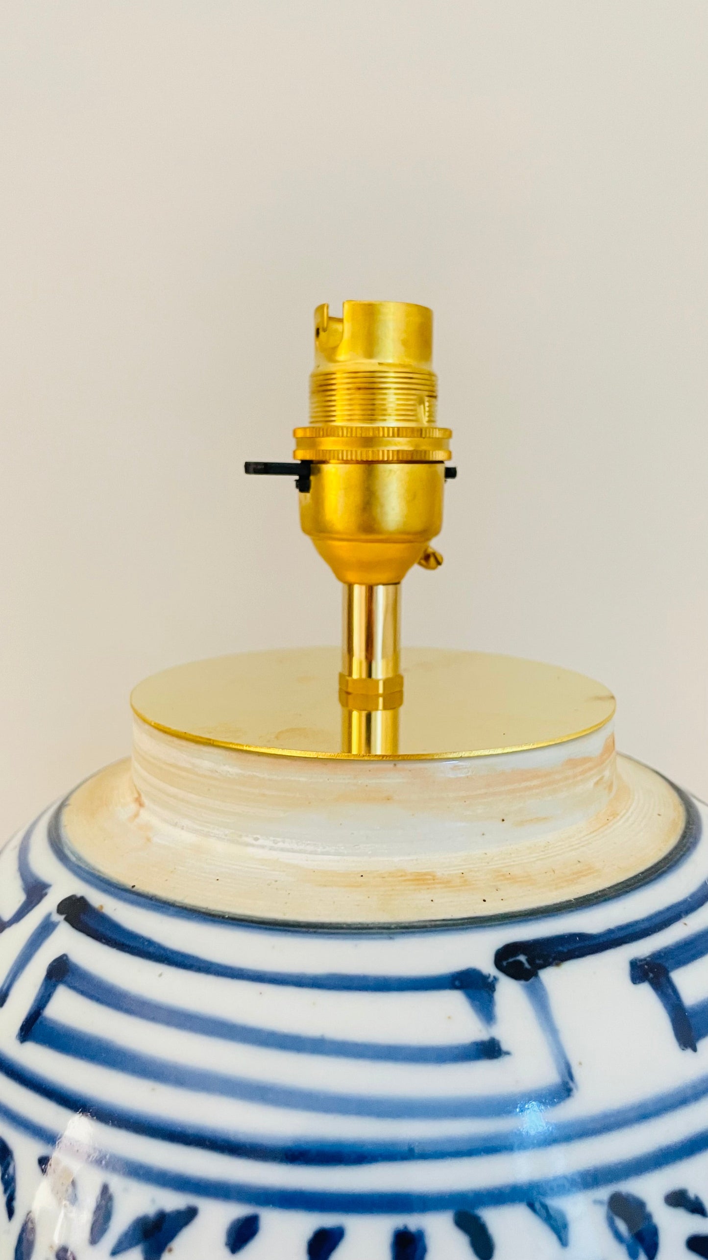 Antique Double Happiness Lamp