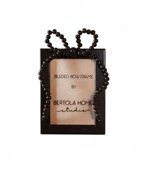 Beaded Bow Frame
