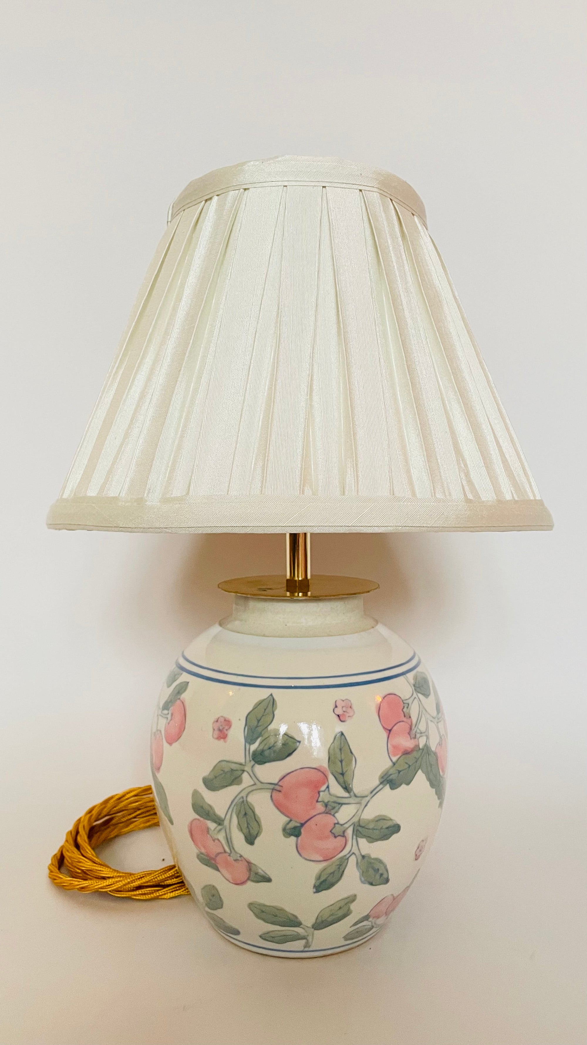 Antique Delft Lamp