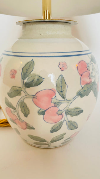 Antique Delft Lamp