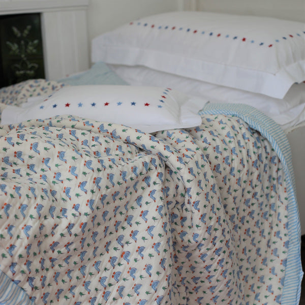 Blue Duck Quilt