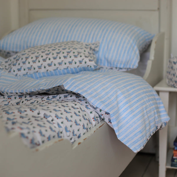 Blue Duck Duvet Cover