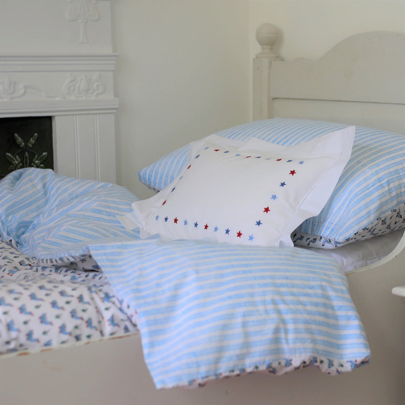 Blue Duck Duvet Cover