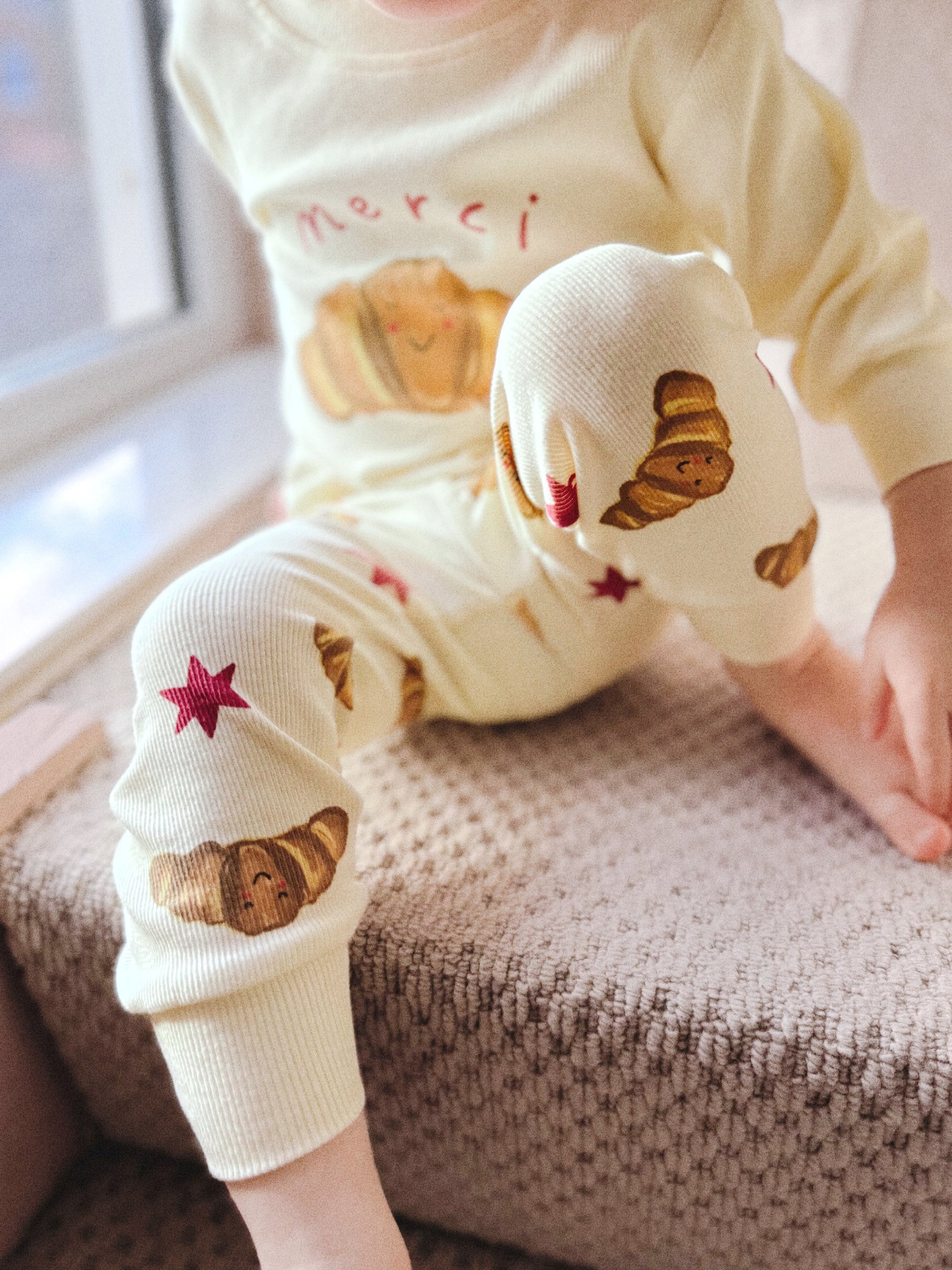 Merci Croissants | Children's Pyjamas