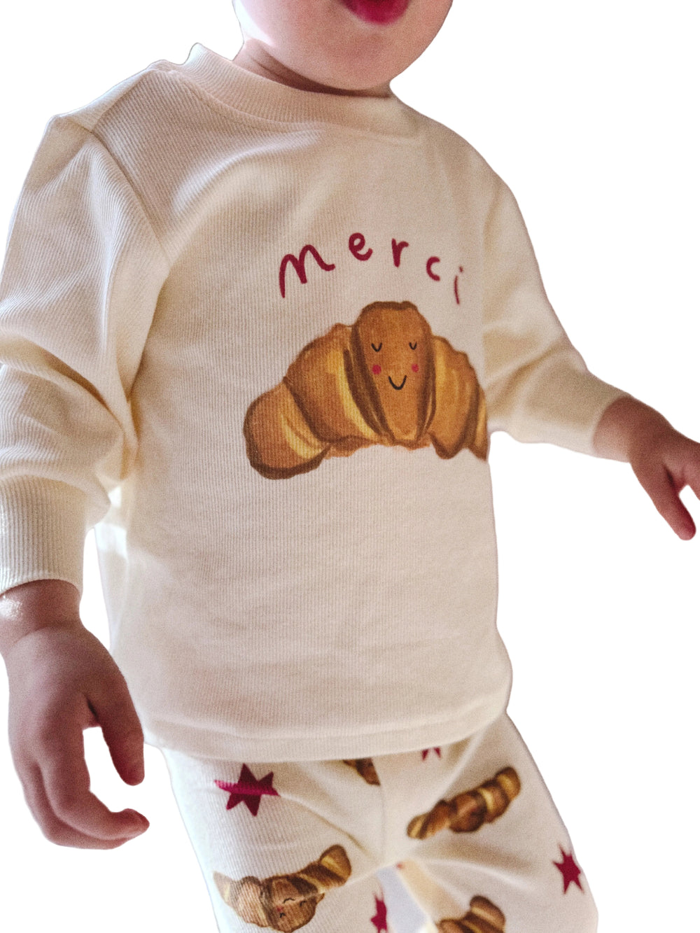 Merci Croissants | Children's Pyjamas