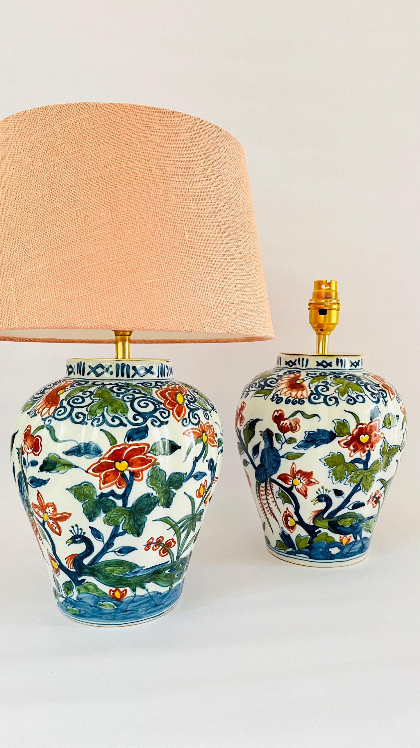 Antique Makkum Lamp