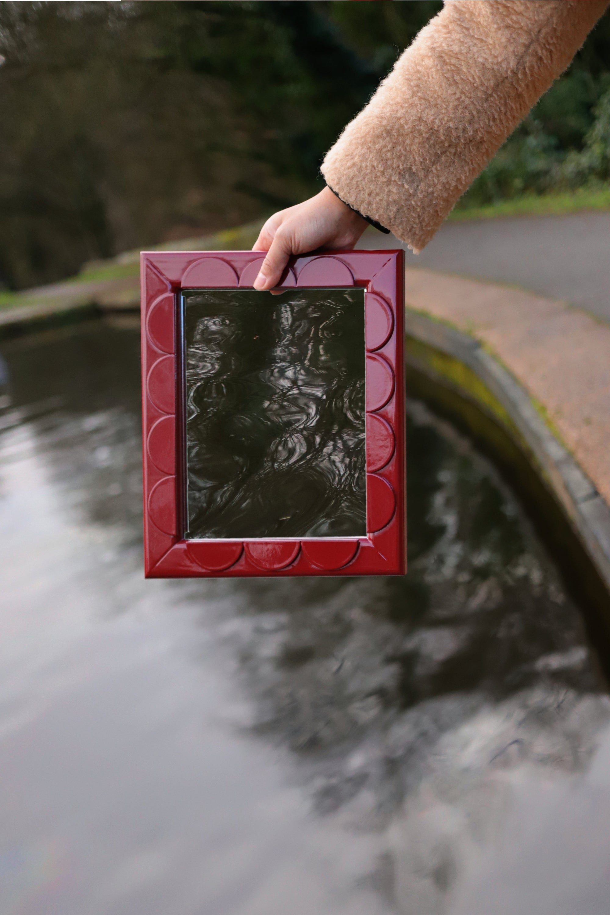 Scallop Mirror