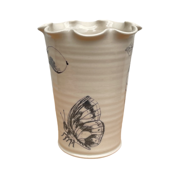 Frilly Garden Vase - Small