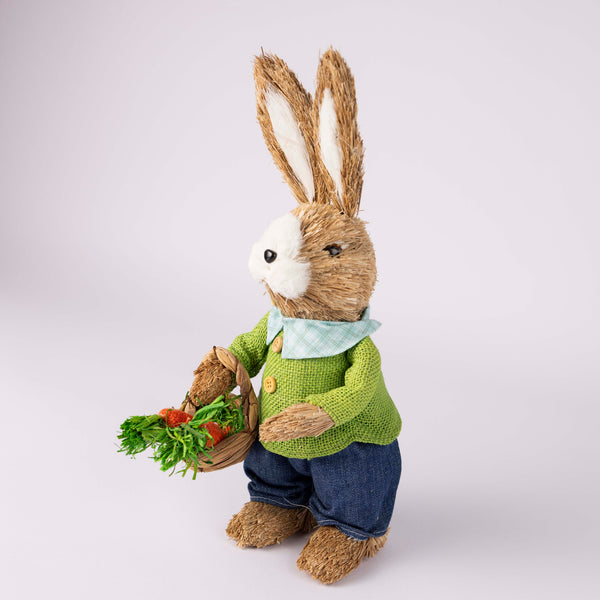 Benjamin Bunny Straw Decoration