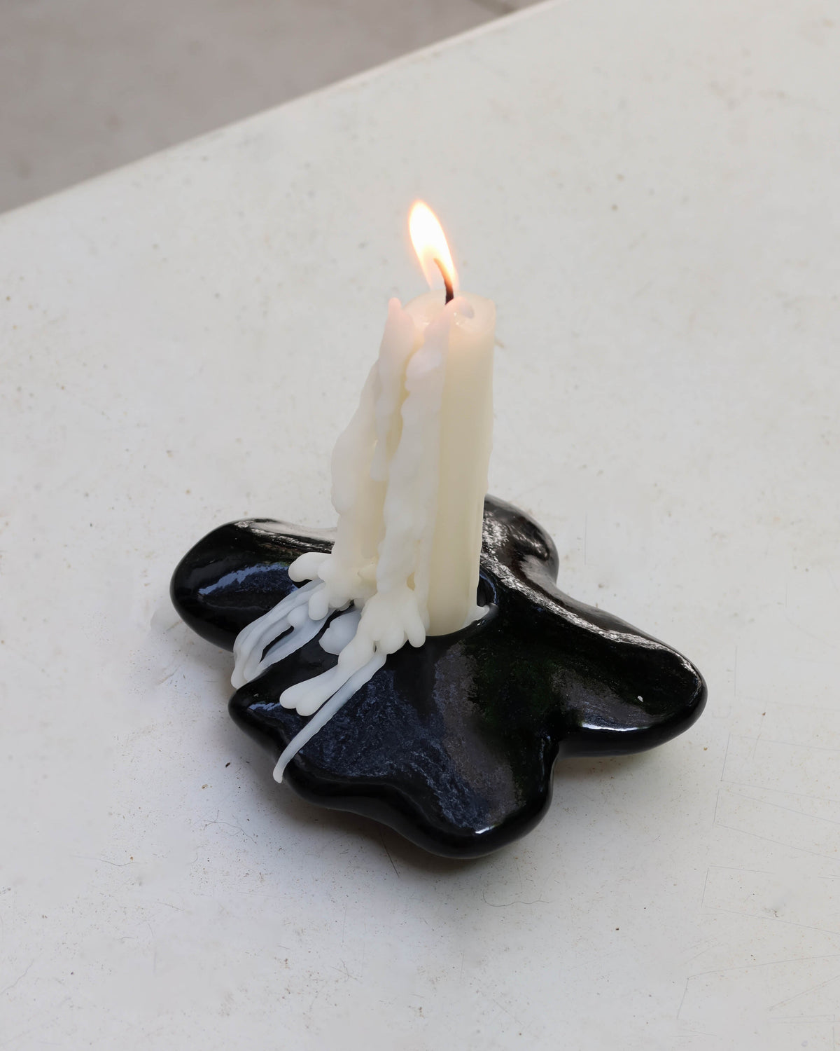 Pansies - Single Candle Holder